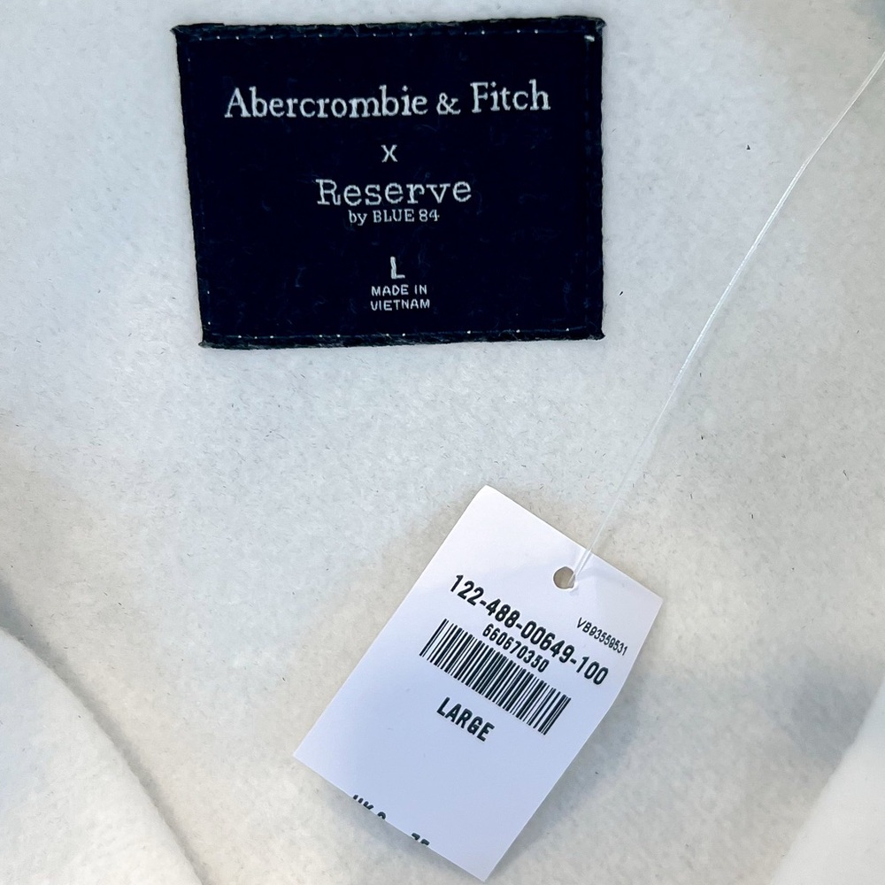 Abercrombie & Fitch Waste Management Golf Tournament Half Zip Sweatshirt Large - Picture 9 of 13